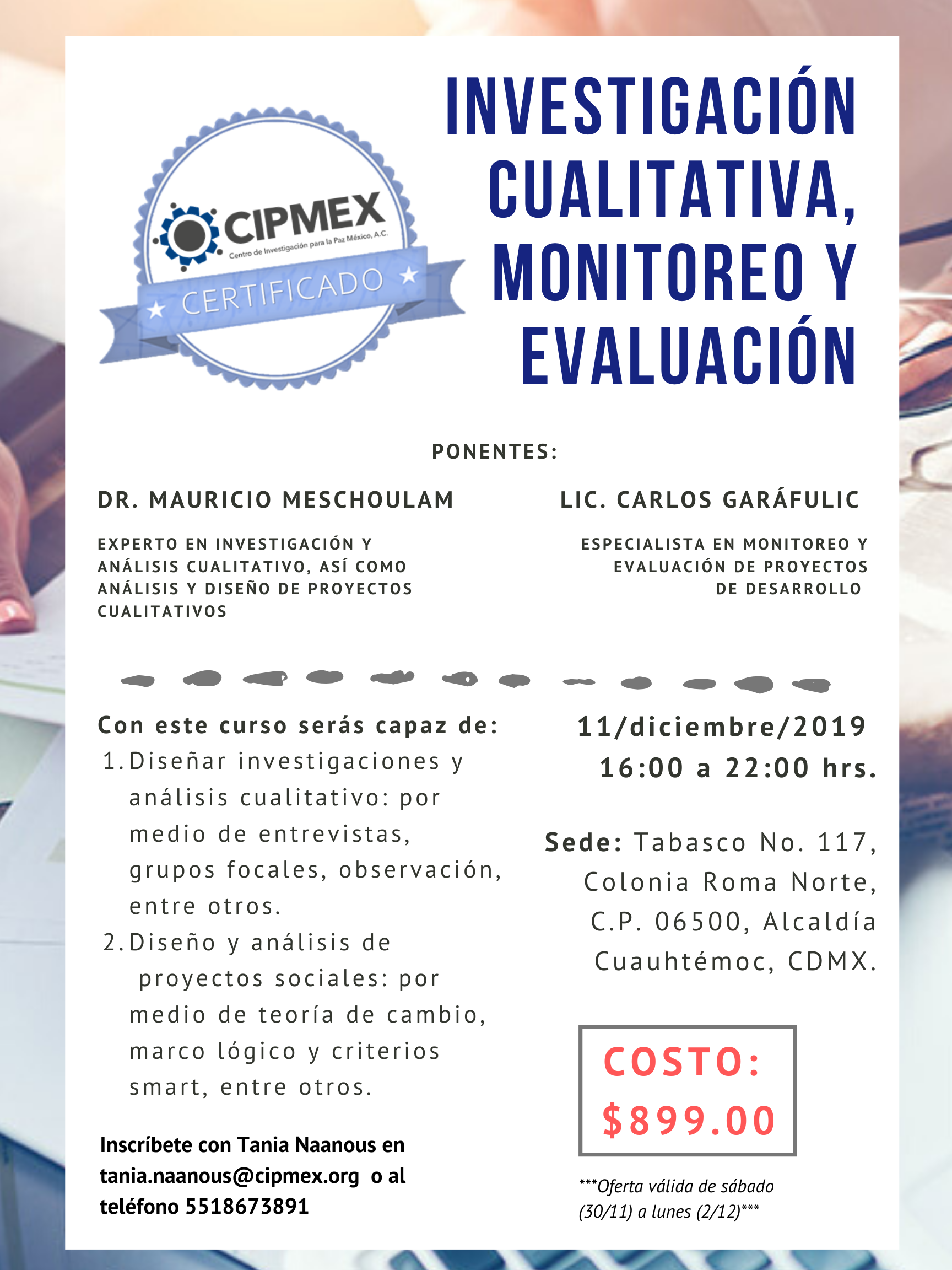 Investigación cualitativa, monitoreo y evaluación PARTE 2